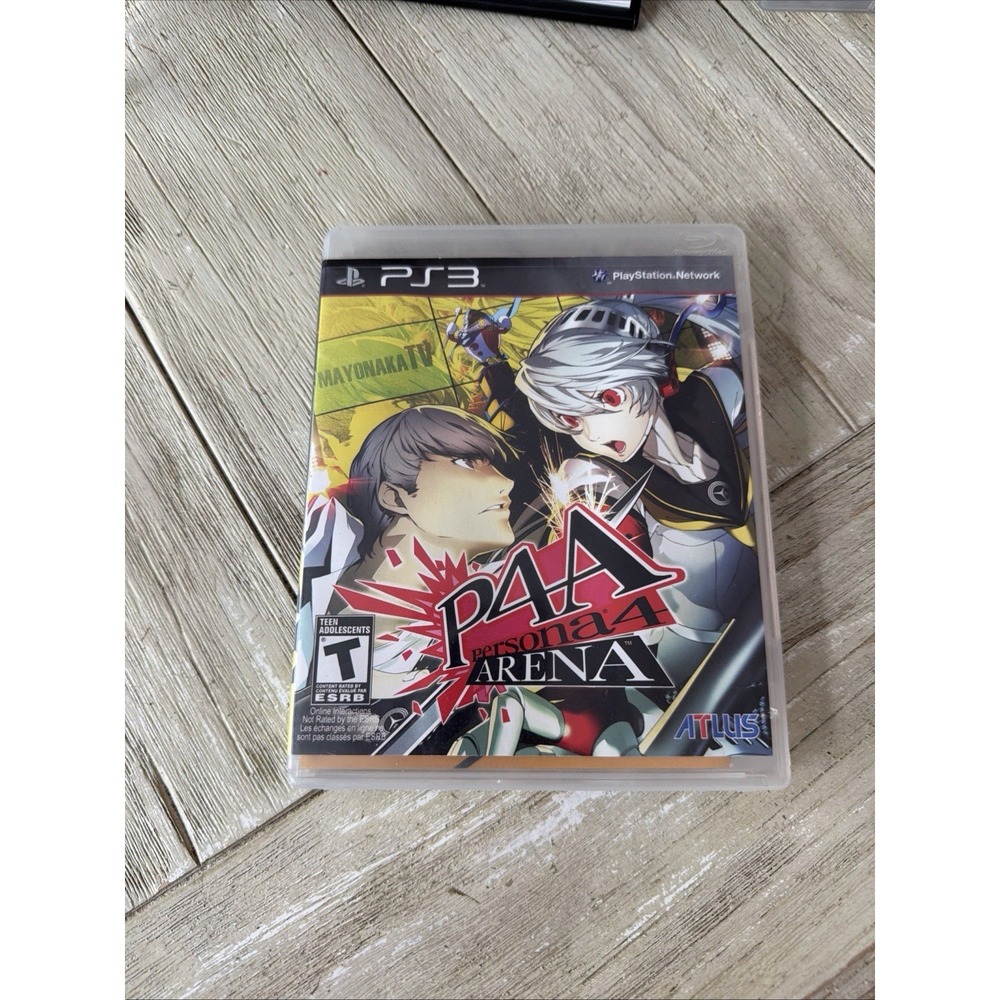 Persona 4: Arena - Sony Playstation 3 - PS3 - CIB - Cleaned & Tested